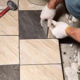 La pose de carreaux mosaïques en marbre par Pro Carreaux : un choix de qualité pour sublimer votre intérieur à Wittelsheim